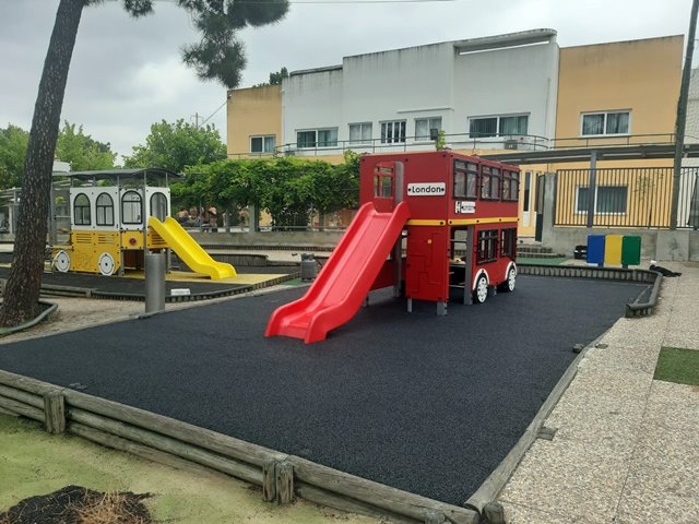 Juego Infantil El Bus Del Colegio - Parques infantiles