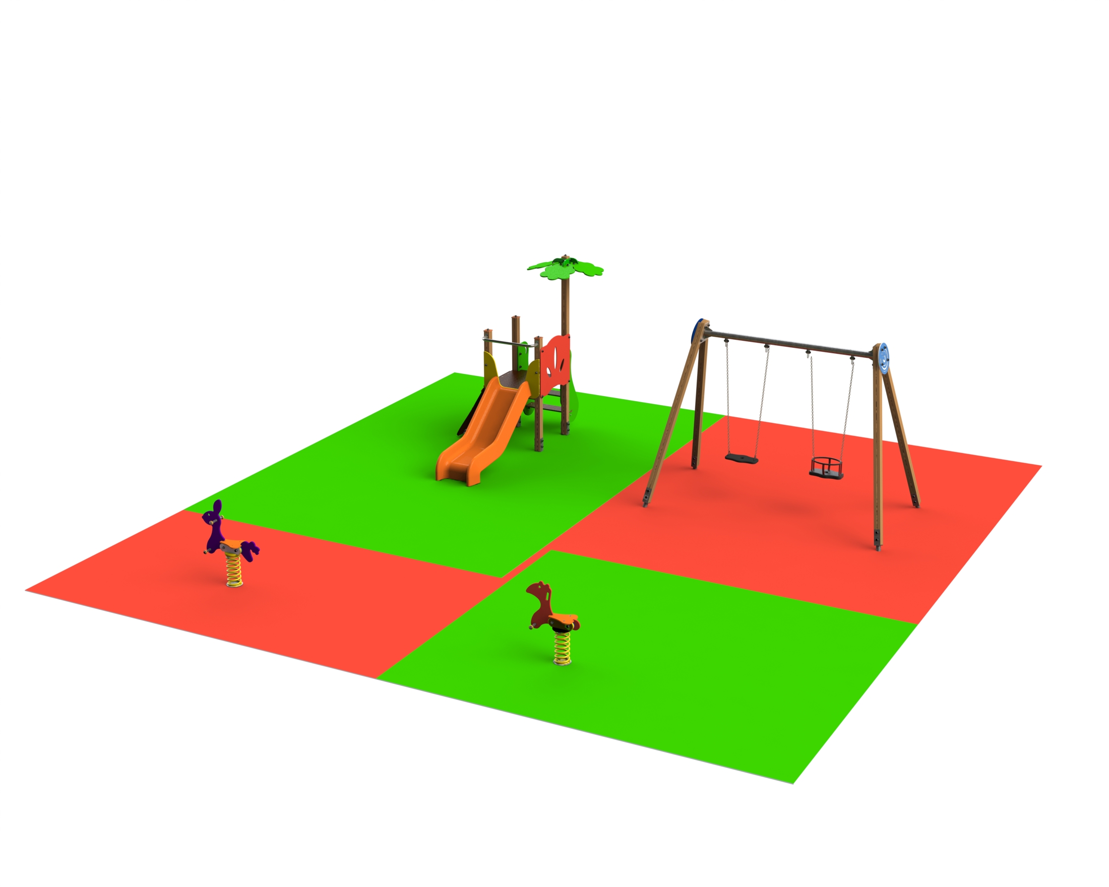 Ofertas para parques infantiles en patios de colegios de infantil