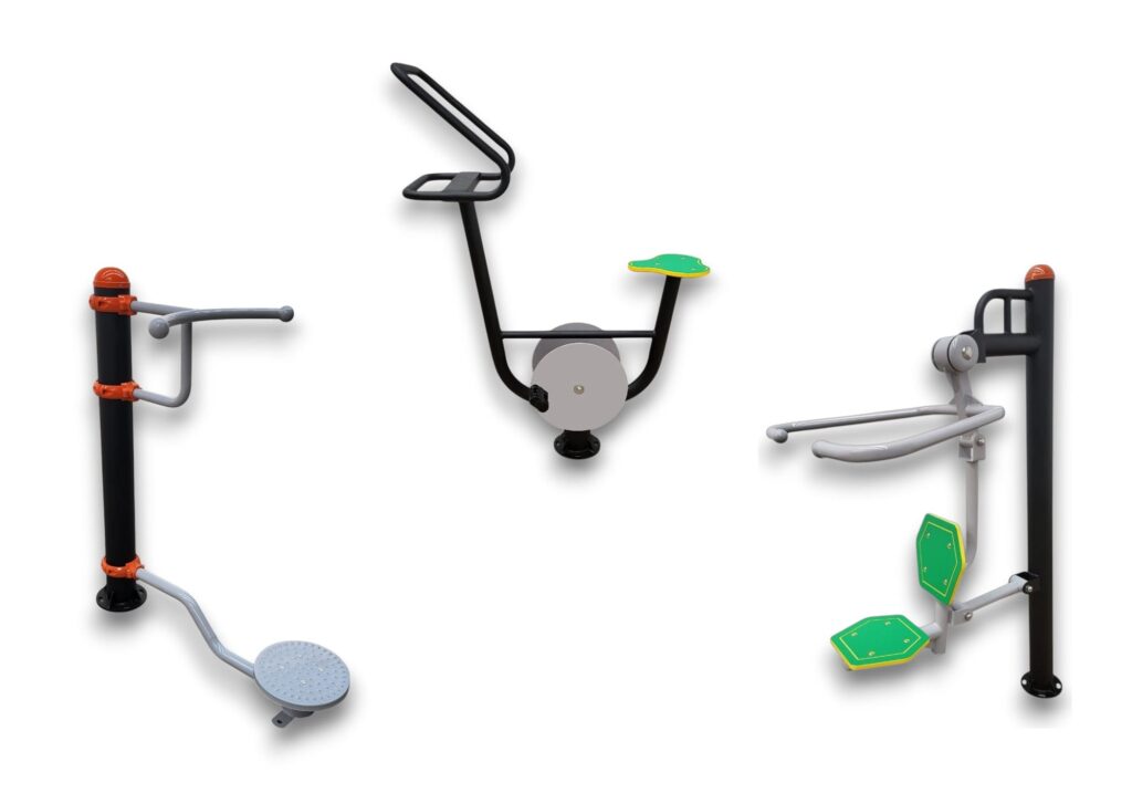 Pack 3C de Mobiliario Biosaludable DU-BNT-P3C (Conjunto Exterior)