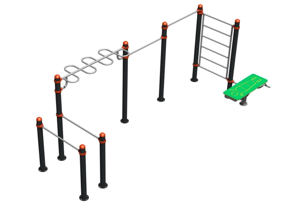 Estructura exterior para calistenia – Ref. DUCG-2008