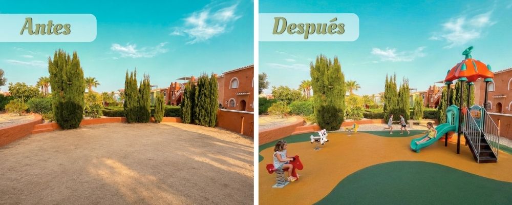 Renovación de parques infantiles: cómo transformar una zona de juego existente
